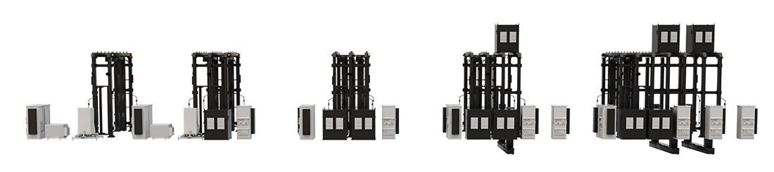 Configurações modulares do scanner MEAP — do essencial à fusão multienergia